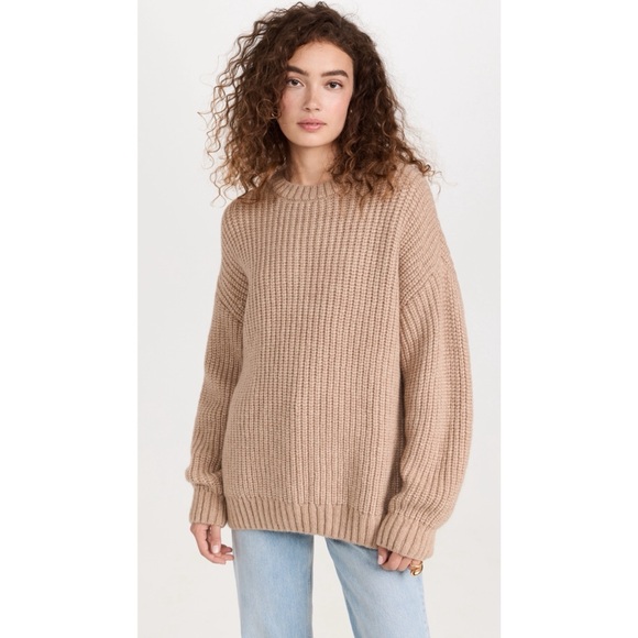 NWT Anine Bing Sydney Crew Neck Sweater